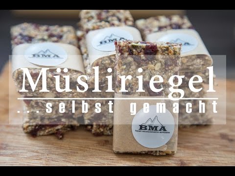 Müsliriegel selber machen | Energieriegel Rezept | BMA Outdoor Kitchen