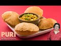 Puri, Indian Puffed Flat Bread by Manjula - YouTube