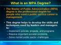 MPA/MPP Information for Prospective Students