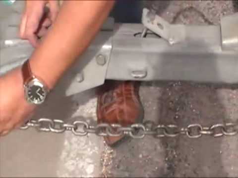 how to attach uhaul trailer