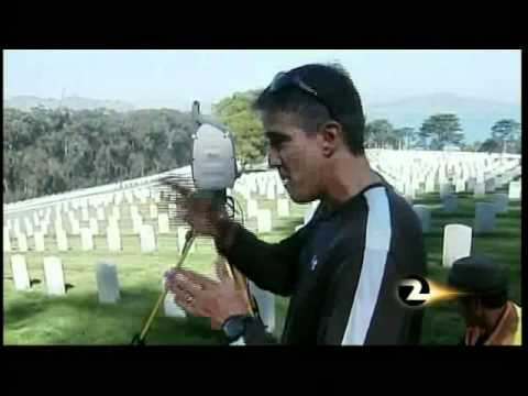 SF National Cemetery in the Presidio as seen on KTVU