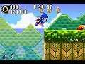 Sonic Advance Gameplay - Leaf Forest Zone Act 2.