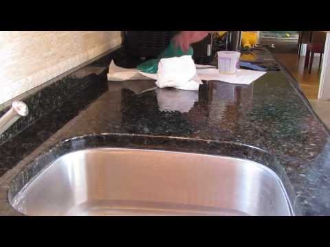 how to patch granite countertop