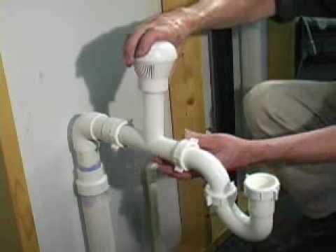 how to vent a kitchen sink
