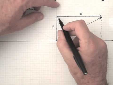 how to calculate x component of a vector