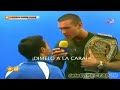 Randy Orton get Crazy on Mexican Reporter
