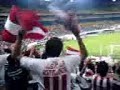 La banda de chivas no se apachurra y aunque estemos eliminados se sigue cantando