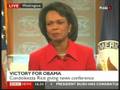 Condoleezza Rice - 'President-Elect Obama was inspirational'