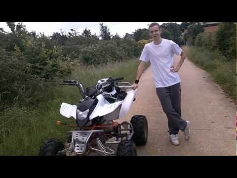 how to drive a quad bike