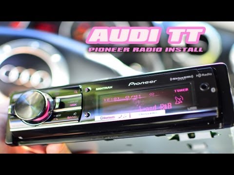 how to remove audi tt cd player