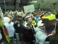 Uribistas golpean a opositores en Nueva York