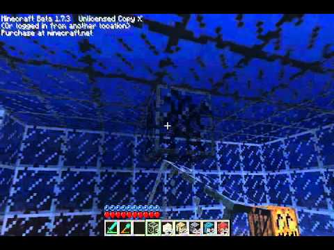 how to drain water in minecraft