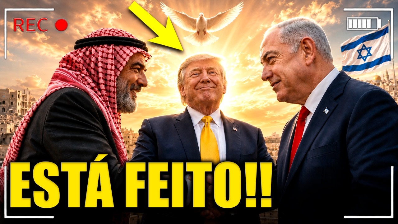 TRUMP REALIZA O IMPOSSÍVEL e desarma todos os terroristas em ACORDO DE PAZ!!!