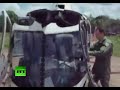 Extraño accidente en Brasil: Un helicóptero se desintegra al aterrizar