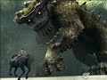 Fósseis de gigantes criaturas(Shadow of the Colossus)