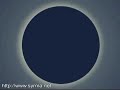 Simulacion Eclipse Total Sol. 1 Agosto 2008. Tiempo real