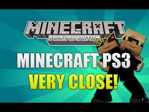 Minecraft PS3 Release Date Very Close! & World Transfers!