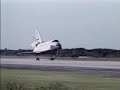A BEAUTIFUL SPACE SHUTTLE LANDING