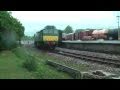 37087 & 37194 on The Curnow Irrupter & D7612 at Totnes 28/05/11
