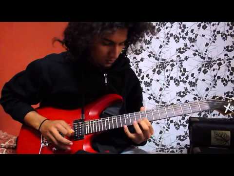 Bullet For My Valentine - Waking The Demon SOLO COVER!- Dhaval Lakhia