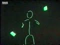 The glowstick guy spinning The glowstick guy spinning