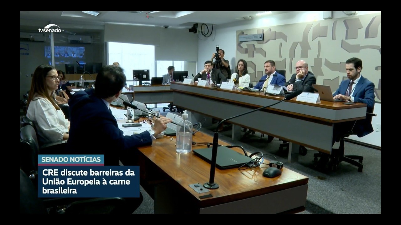 Senado atua na articulação para enfrentar barreiras da União Europeia à carne brasileira