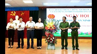 Phường Quang Trung: Ngày hội toàn dân bảo vệ An ninh tổ quốc và diễn đàn Công an lắng nghe ý kiến Nhân dân năm 2022