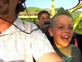 Dante and Anthony ride the Wild Mouse at Lagoon. Dante and Anthony ride the Wild Mouse at Lagoon.