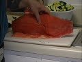 salmon con espinaca