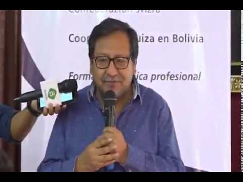 Presentación de proyecto a autoridades en Tarija
