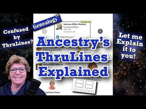 video-linktoworks-Ancestry.com: ThruLines Explained (2020)