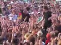 Johnny Borrell Razorlight in the crowd Southside
