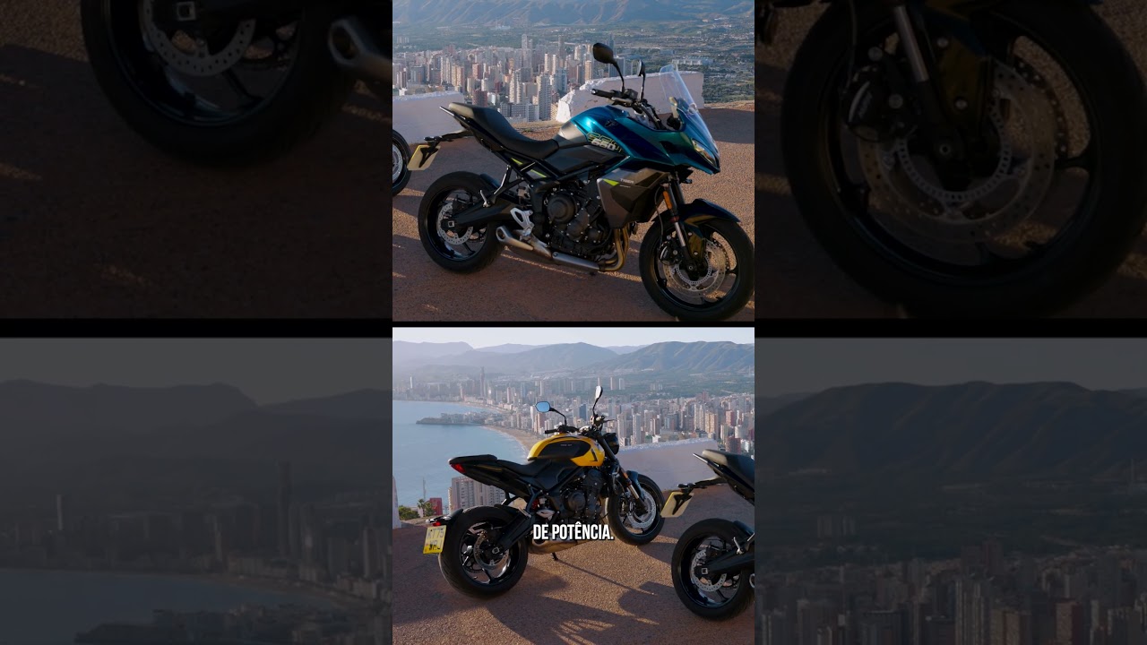 Entre a Trident 660 e a Tiger Sport 660, qual seria a sua? #duasrodas #triumph #moto #motociclismo