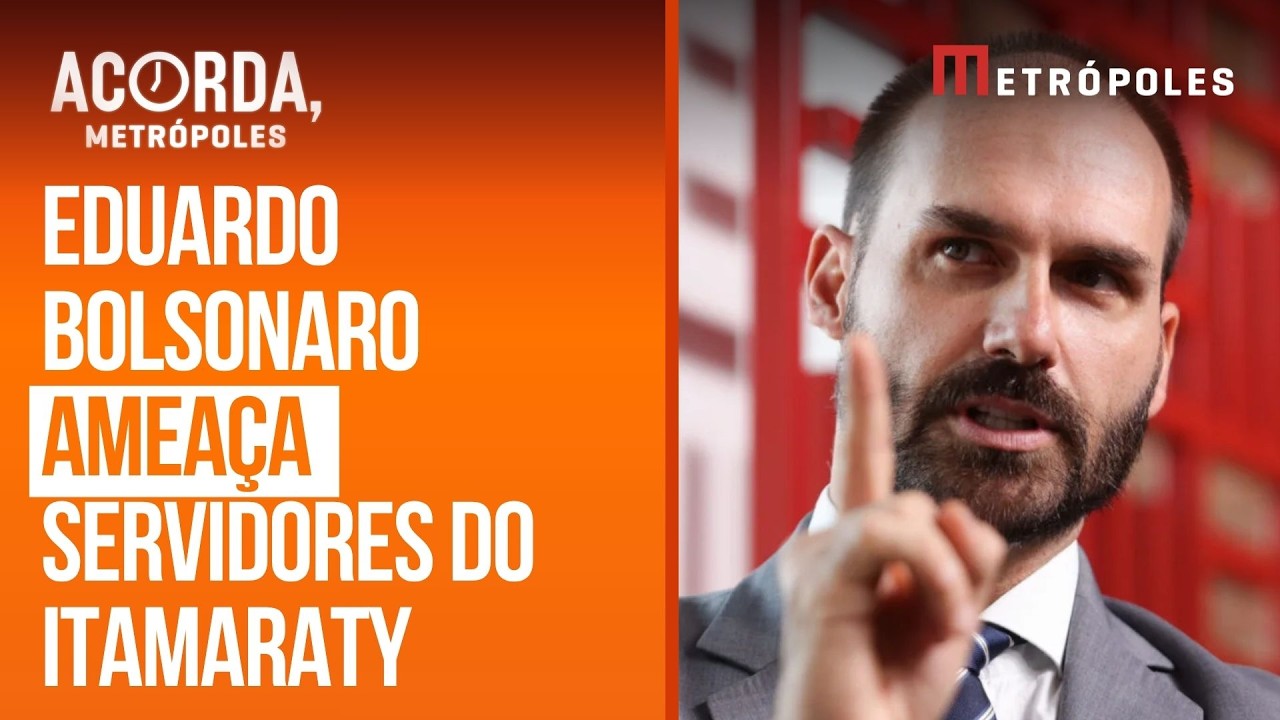 Eduardo Bolsonaro ameaça retaliar diplomatas caso Flávio seja eleito