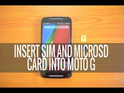 how to enable sim card on moto g