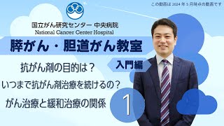 【国立がん研究センター 中央病院】膵がん・胆道がん教室　「入門編　第１部　膵がん・胆道がんの診断と治療」