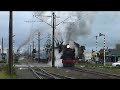 Wab794 departs Feiding with the Overlander. Sept 2008