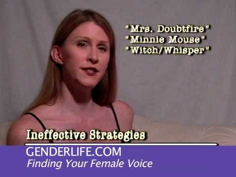 Watch 'YouTube - "Finding Your Female Voice" Vocal Feminization - Ineffective Strategies'