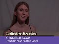Watch 'YouTube - "Finding Your Female Voice" Vocal Feminization - Ineffective Strategies'