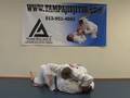 Gracie Jiujitsu BJJ cross sided choke set up to mount part 2