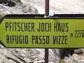 a walk to the Pfitscher Joch Haus at the austrian-italian border in the Zillertal valley