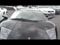 Black Lamborghini Murcielago Black Lamborghini Murcielago