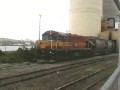 Tasmanian cement train at Devonport Tasmanian cement train at Devonport