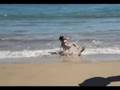 Dersha tries skim boarding
