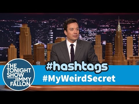 hashtag - In light of several NSA spying controversies, Jimmy reads his favorite tweets with the hashtag #MyWeirdSecret. Subscribe NOW to The Tonight Show Starring Jim...