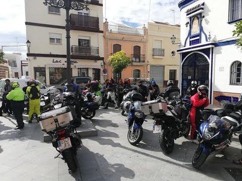 Los moteros de la Rider Andalucía 2018 toman Isla Cristina (Sábado)