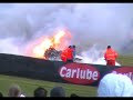 Ginetta G50 crash at Oulton Park 2008