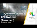 CNI Canal 40 / CNI Noticias [Lunes 27 de enero de 2003]