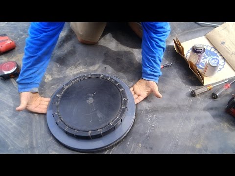 how to drain small pond