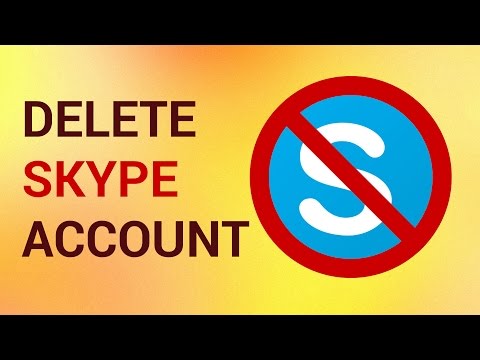 how to eliminate skype account